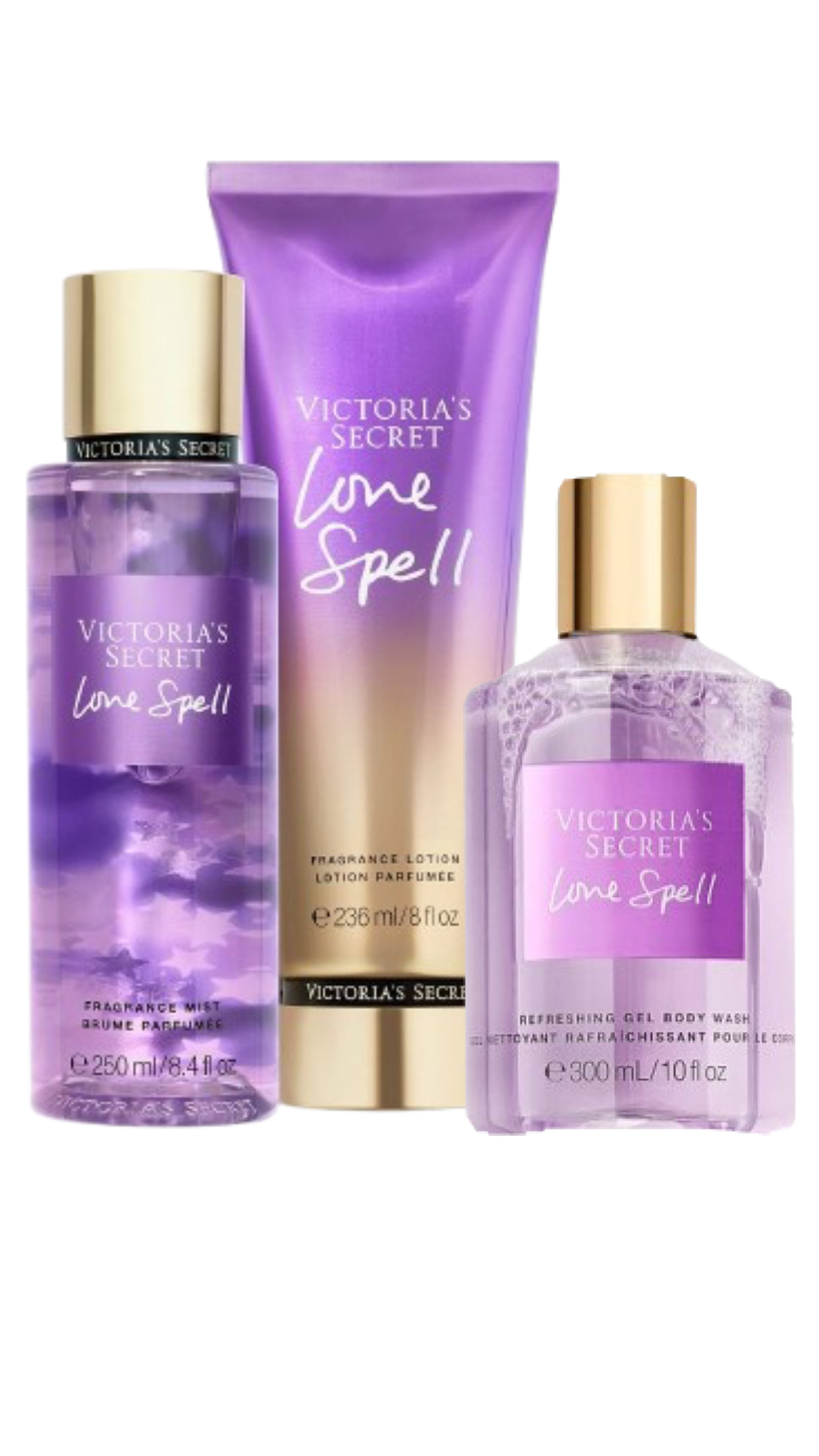 ست ویکتوریاسکرت لاو اسپل کلاسیک