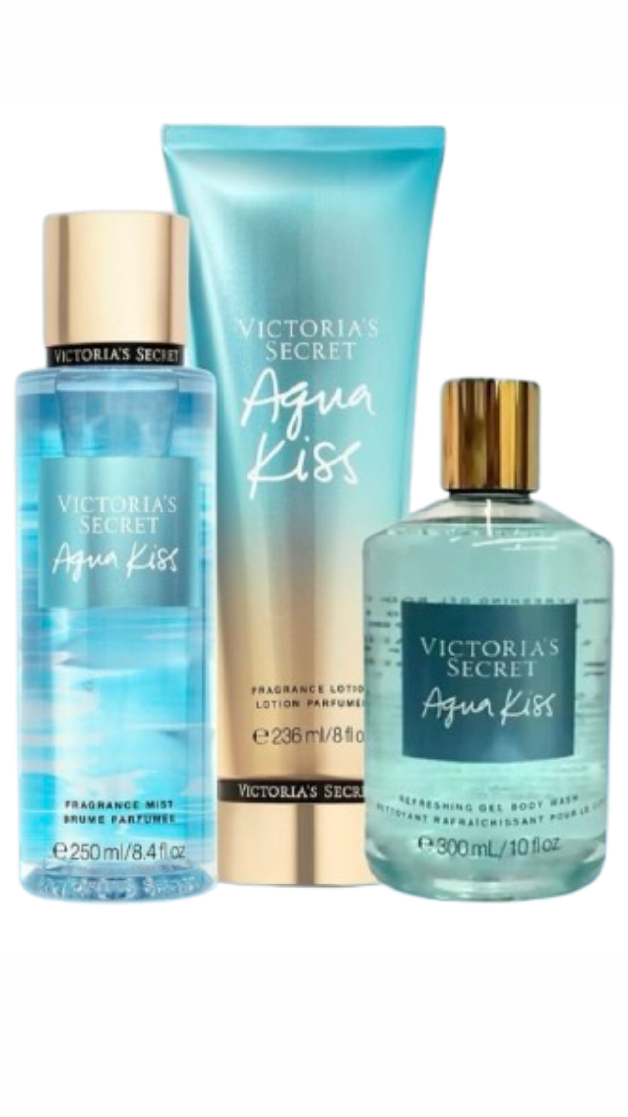 ست ویکتوریاسکرت آکوا کیس